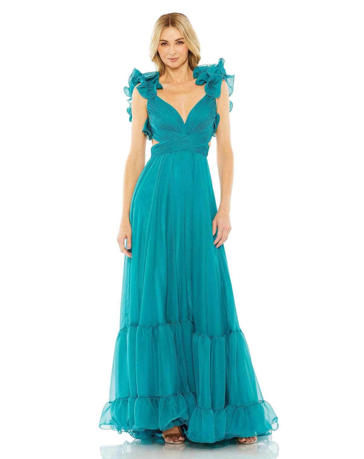 Mac Duggal 67911-Turquoise-AB