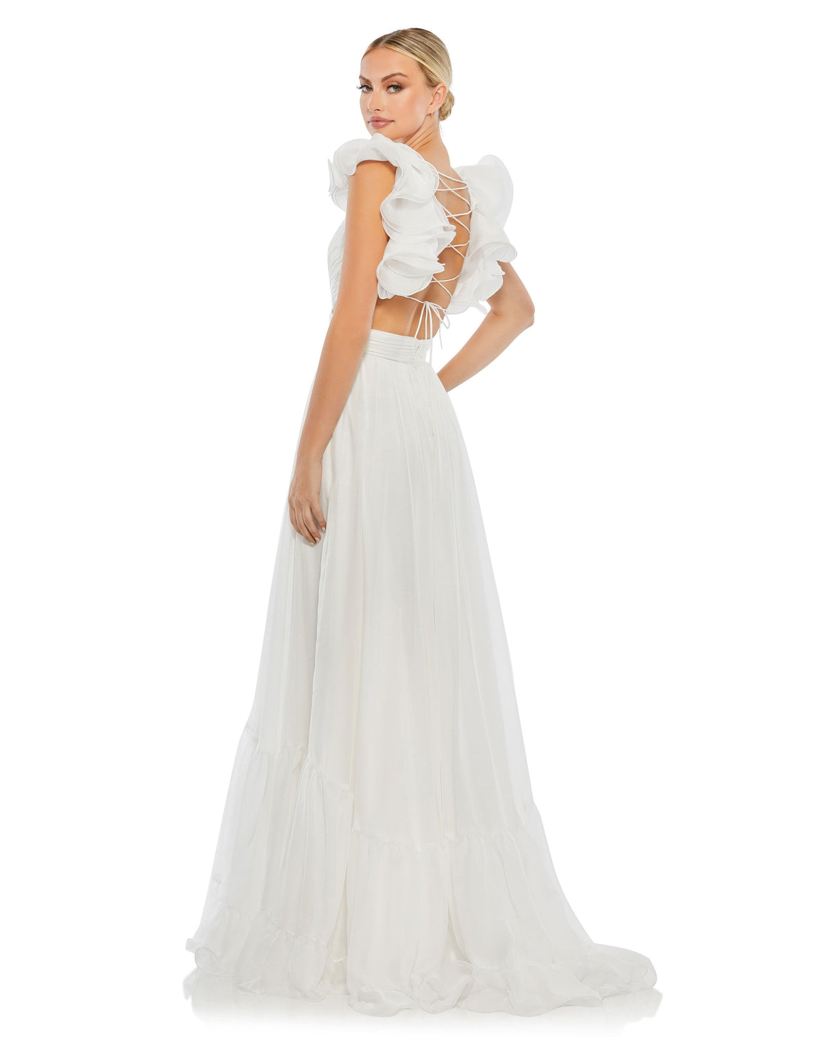 Mac Duggal 67911-White-BK