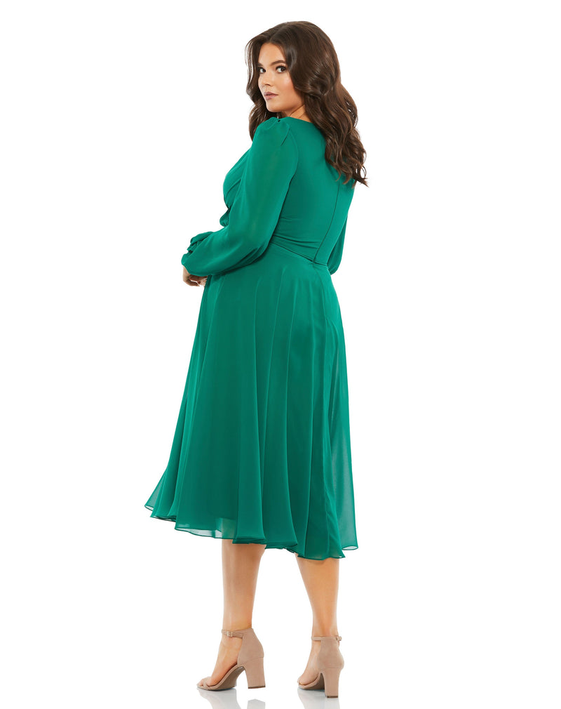 Mac Duggal 67914-Emerald-BK