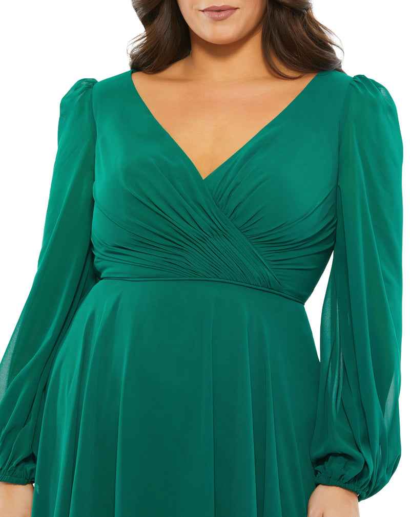 Mac Duggal 67914-Emerald-CL