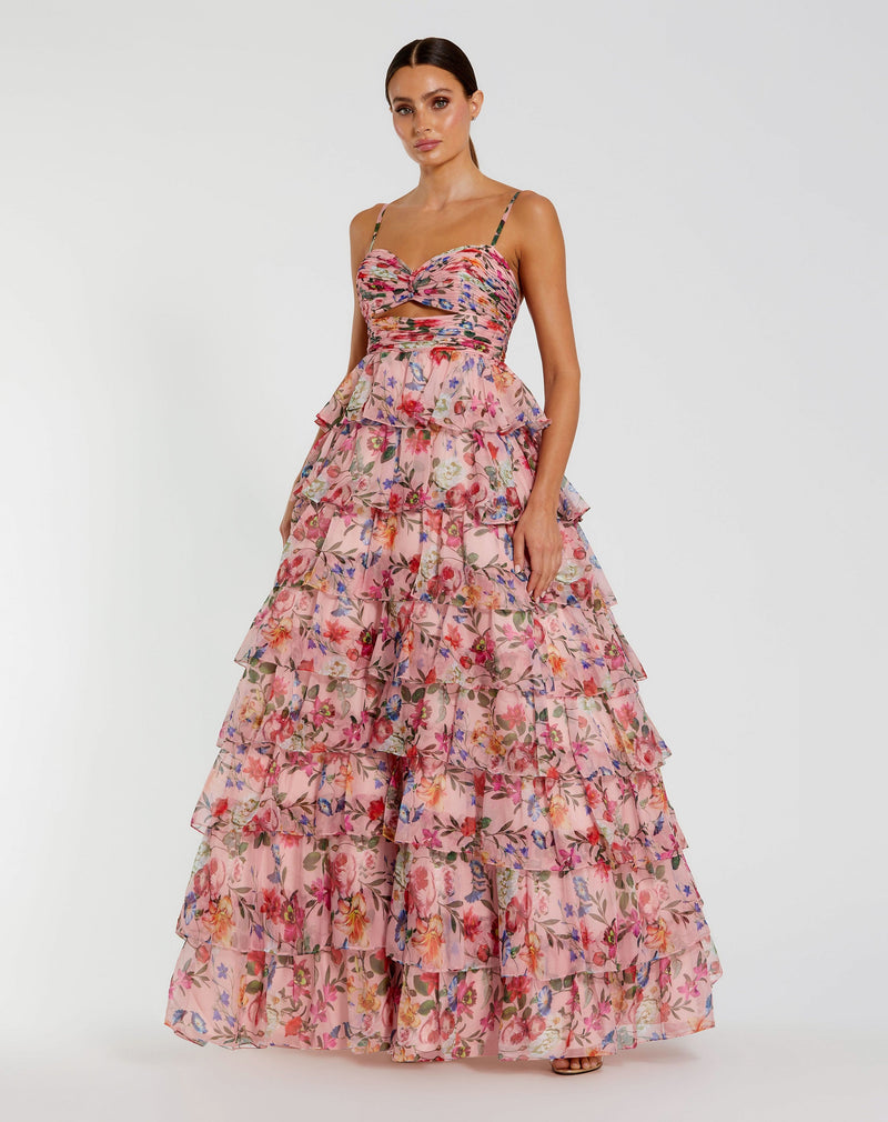 Mac Duggal 67966-PinkMulti-AB