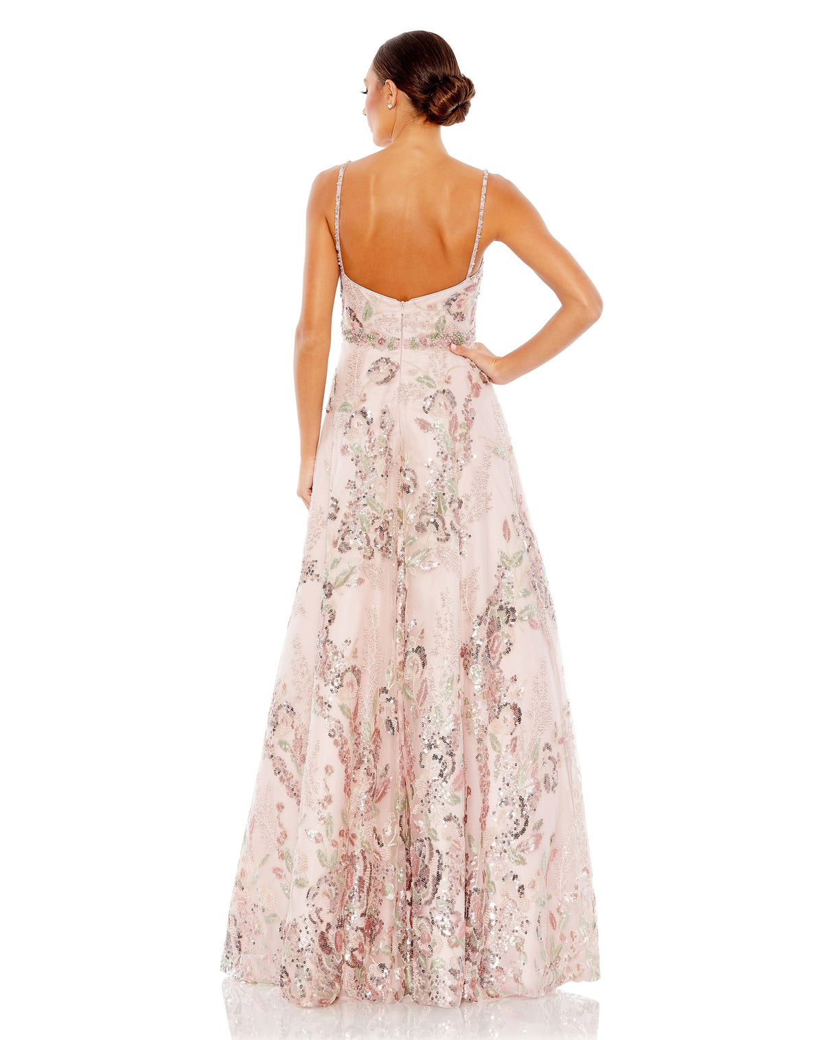 Mac Duggal 67971-RoseMulti-BK