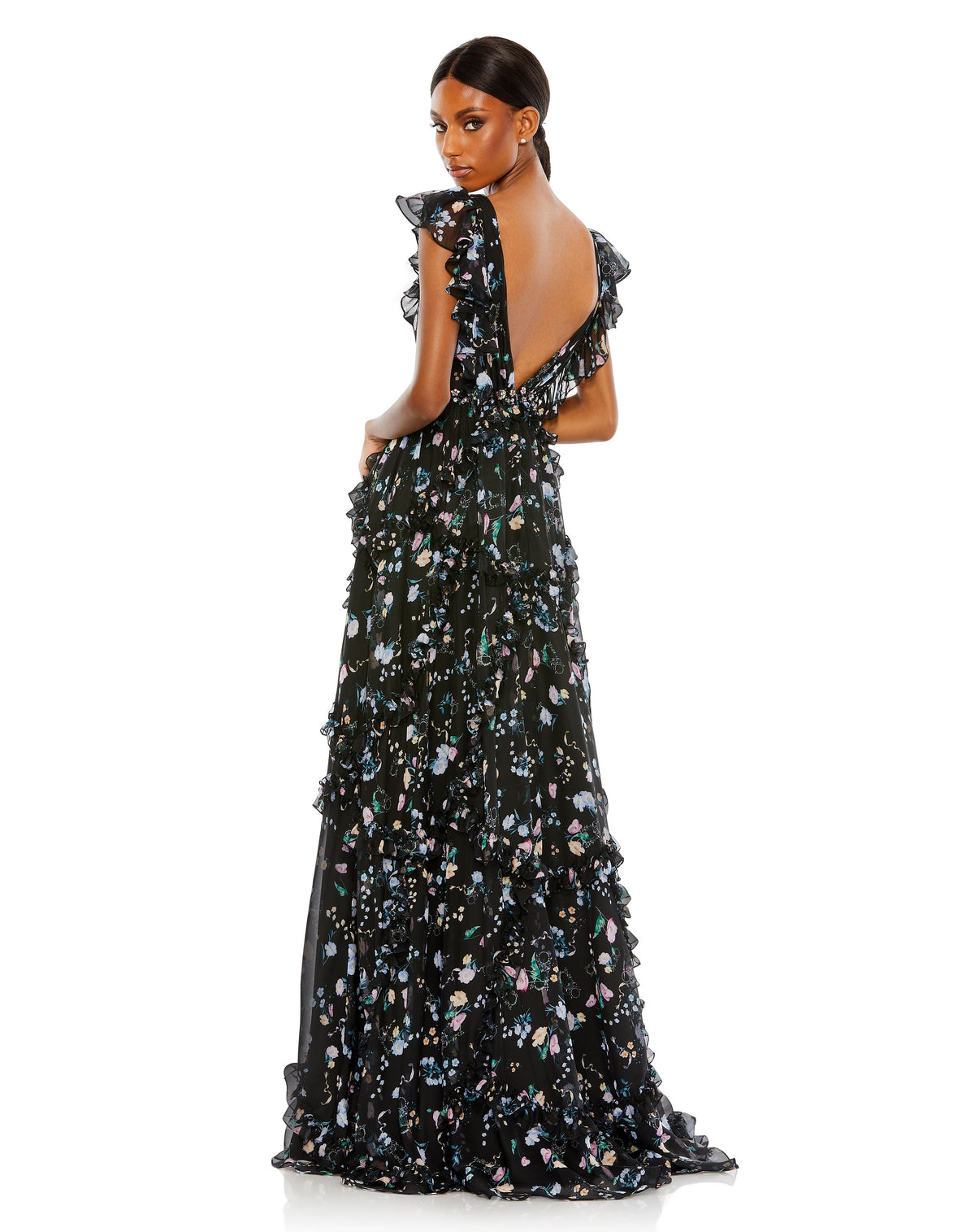 Mac Duggal 68090-BlackMulti-BK
