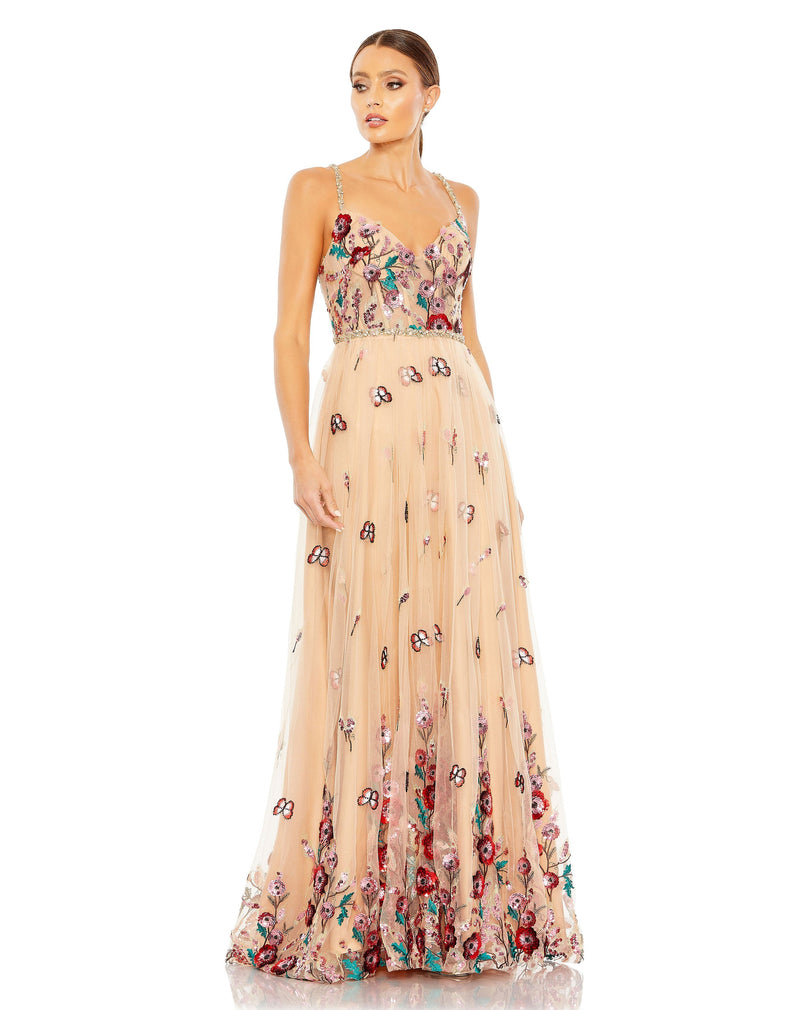 Mac Duggal 681101-NudeMulti-AB