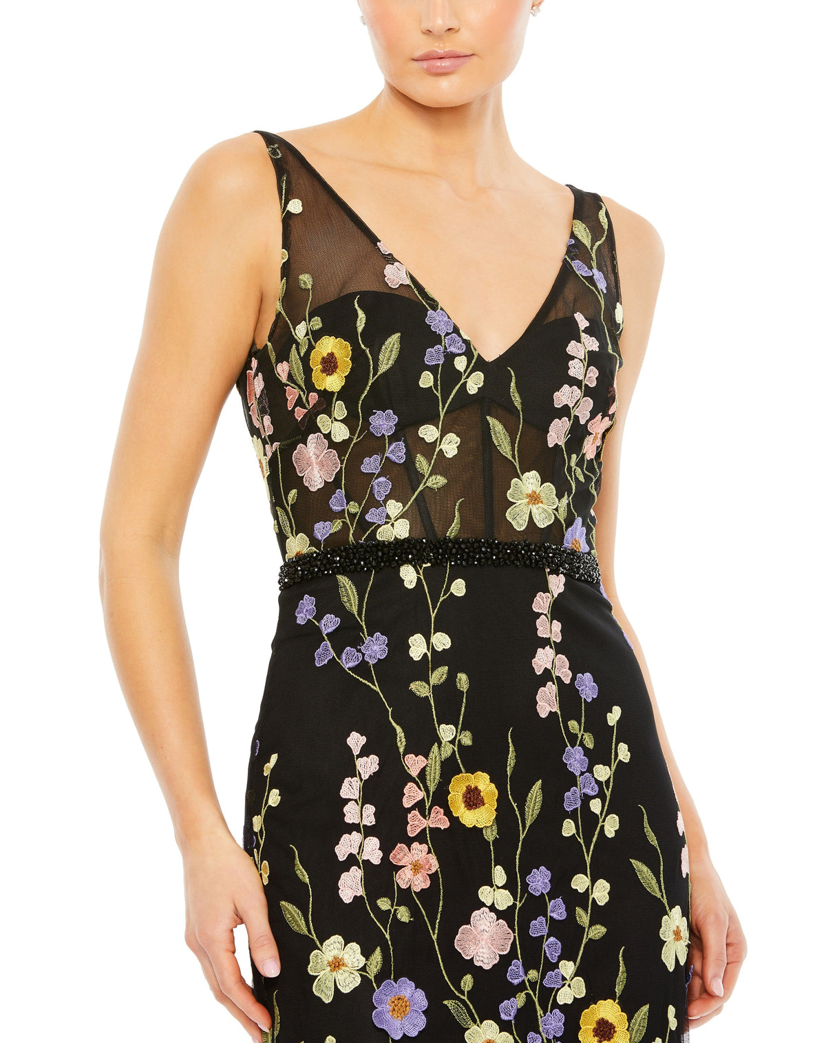 Mac Duggal 68200-BlackMulti-CL