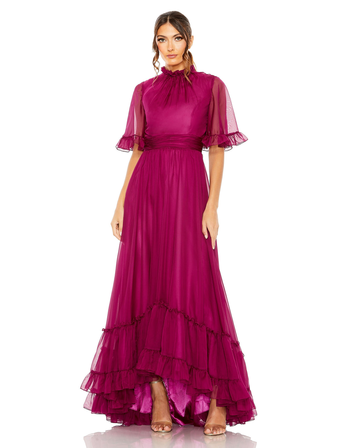 Mac Duggal 68229-Raspberry-AB