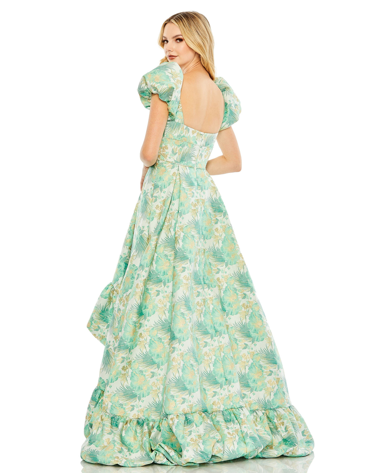 Mac Duggal 68276-SpringGreen-BK
