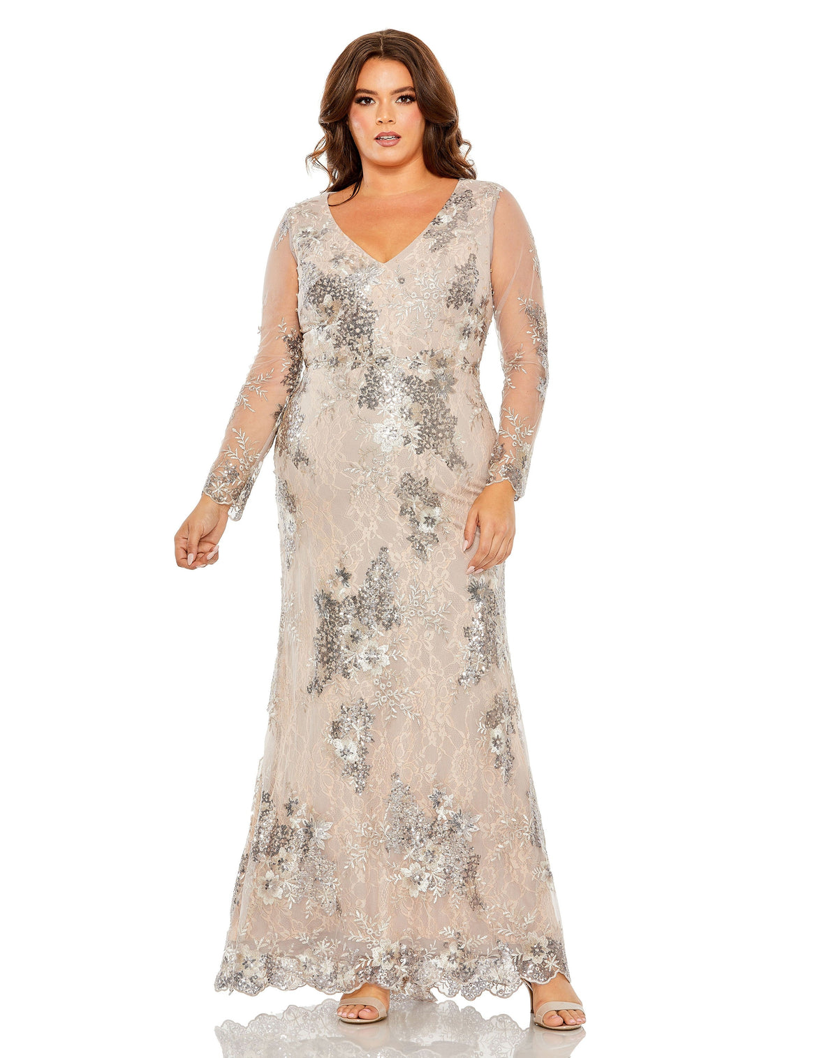 Mac Duggal 68352-Taupe-AB