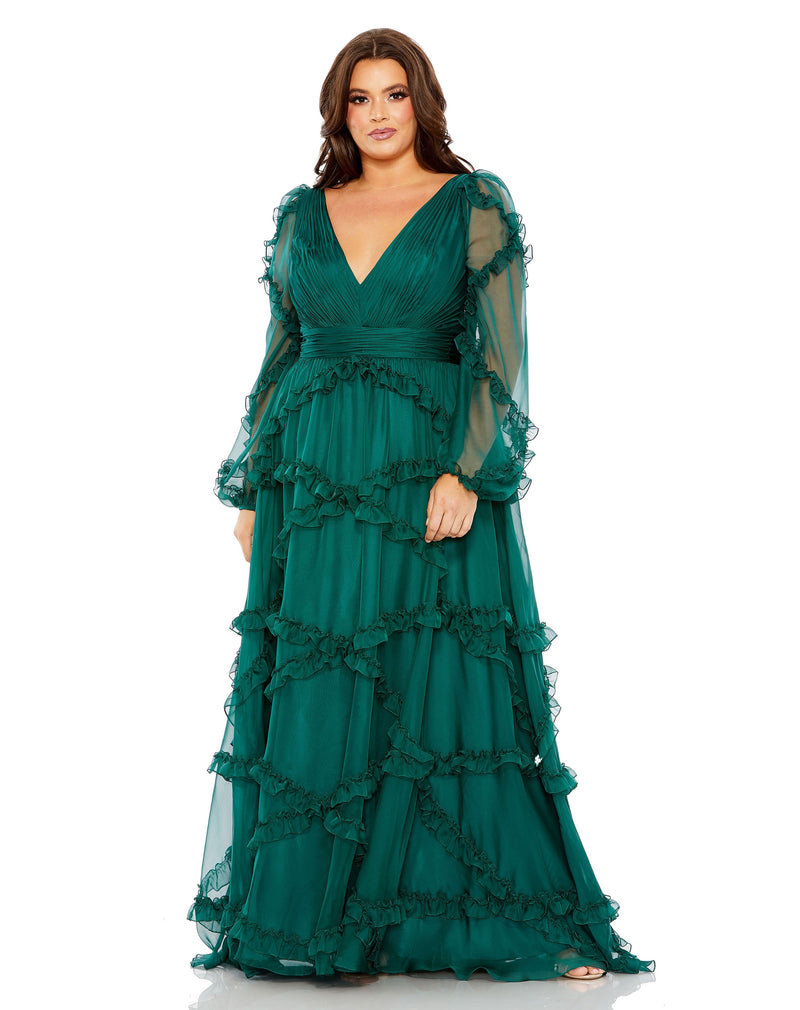 Mac Duggal 68425-Teal-AB