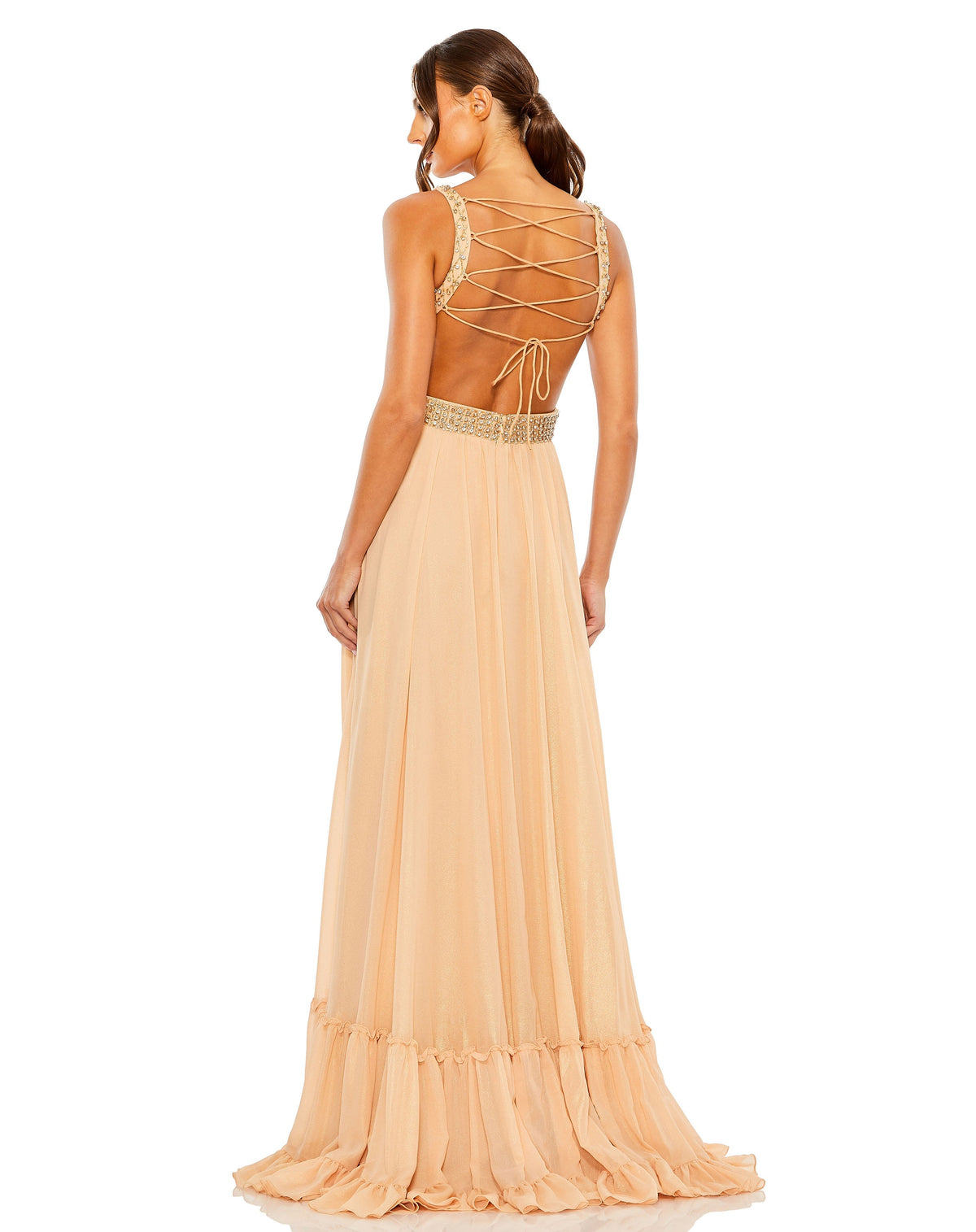Mac Duggal 68465-Gold-BK