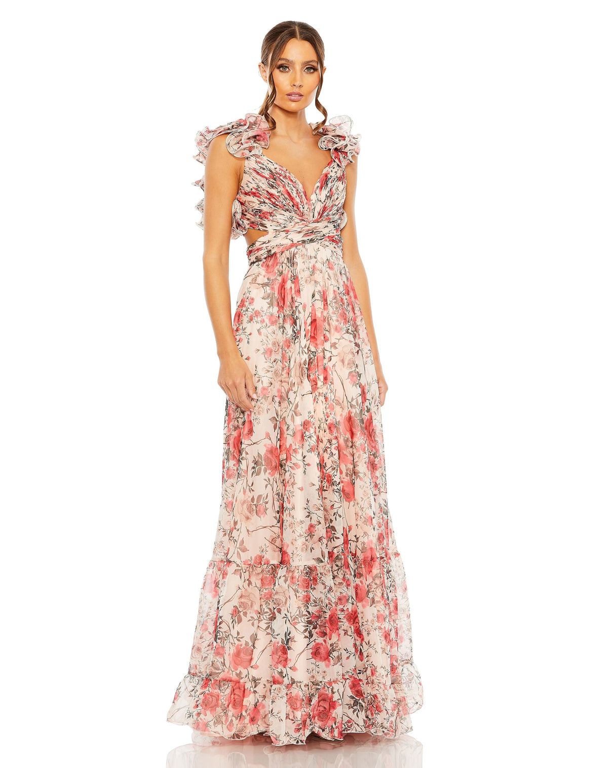 Mac Duggal 68518-RoseMulti-AB