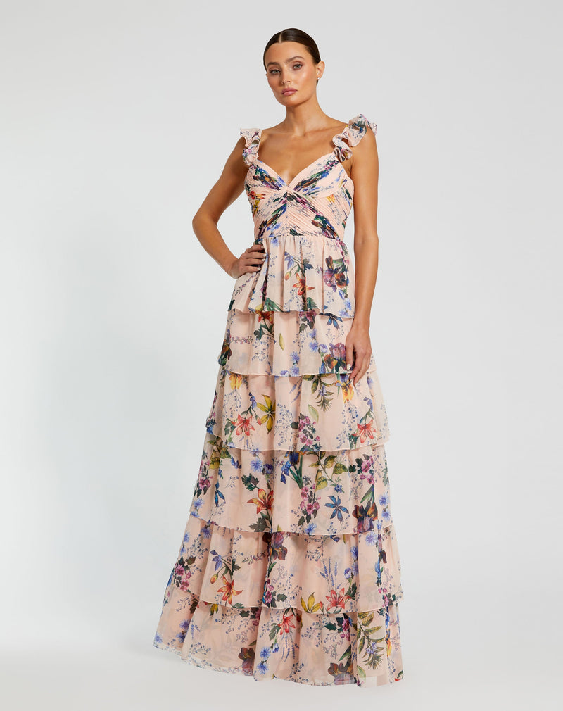 Mac Duggal 68742-PinkMulti-AB