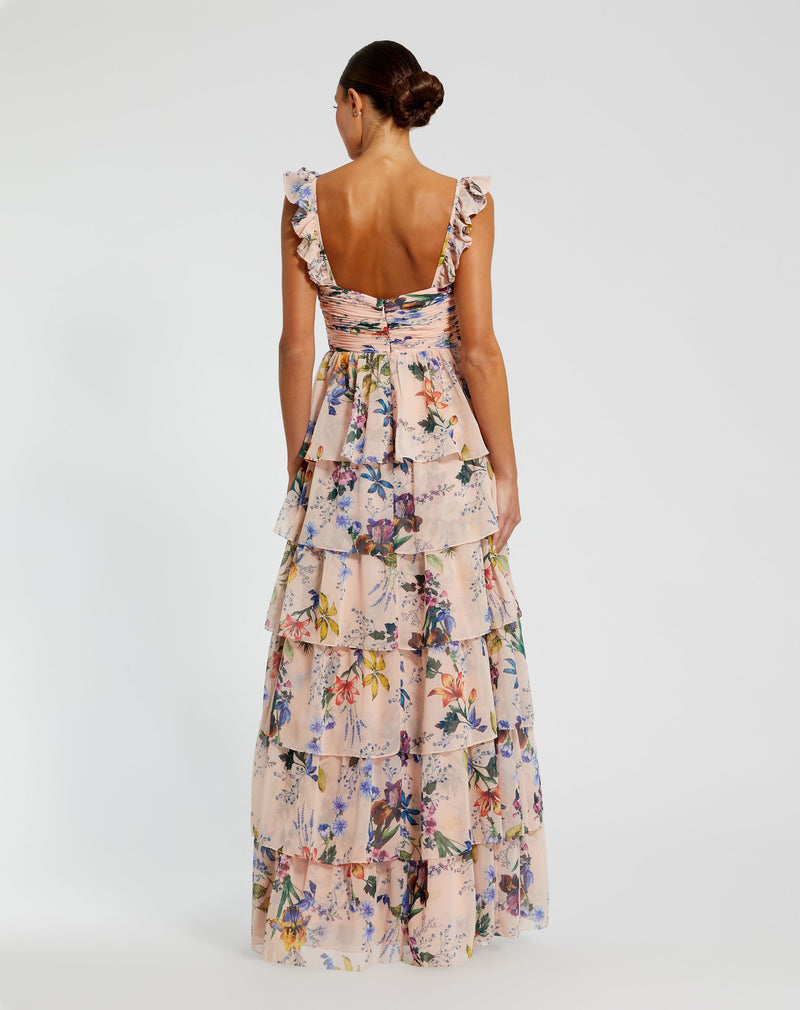 Mac Duggal 68742-PinkMulti-BK