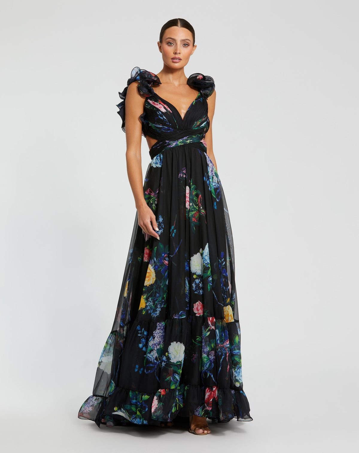 Mac Duggal 68746-BlackMulti-AB