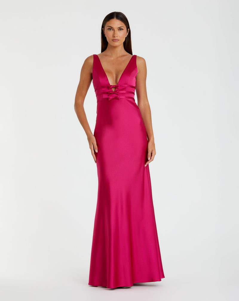 Mac Duggal 68855-Raspberry-AB
