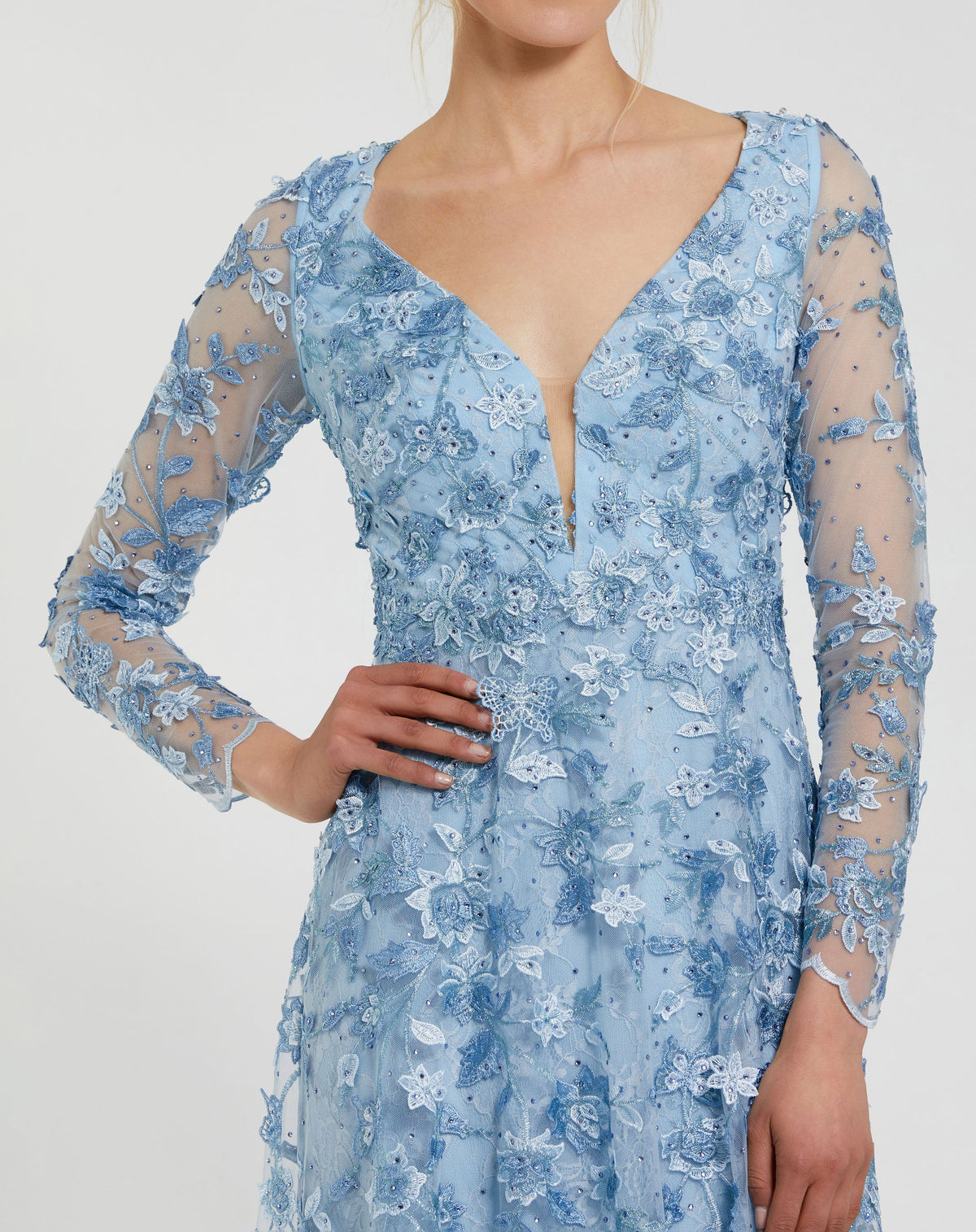 Mac Duggal 70224-PowderBlue-CL