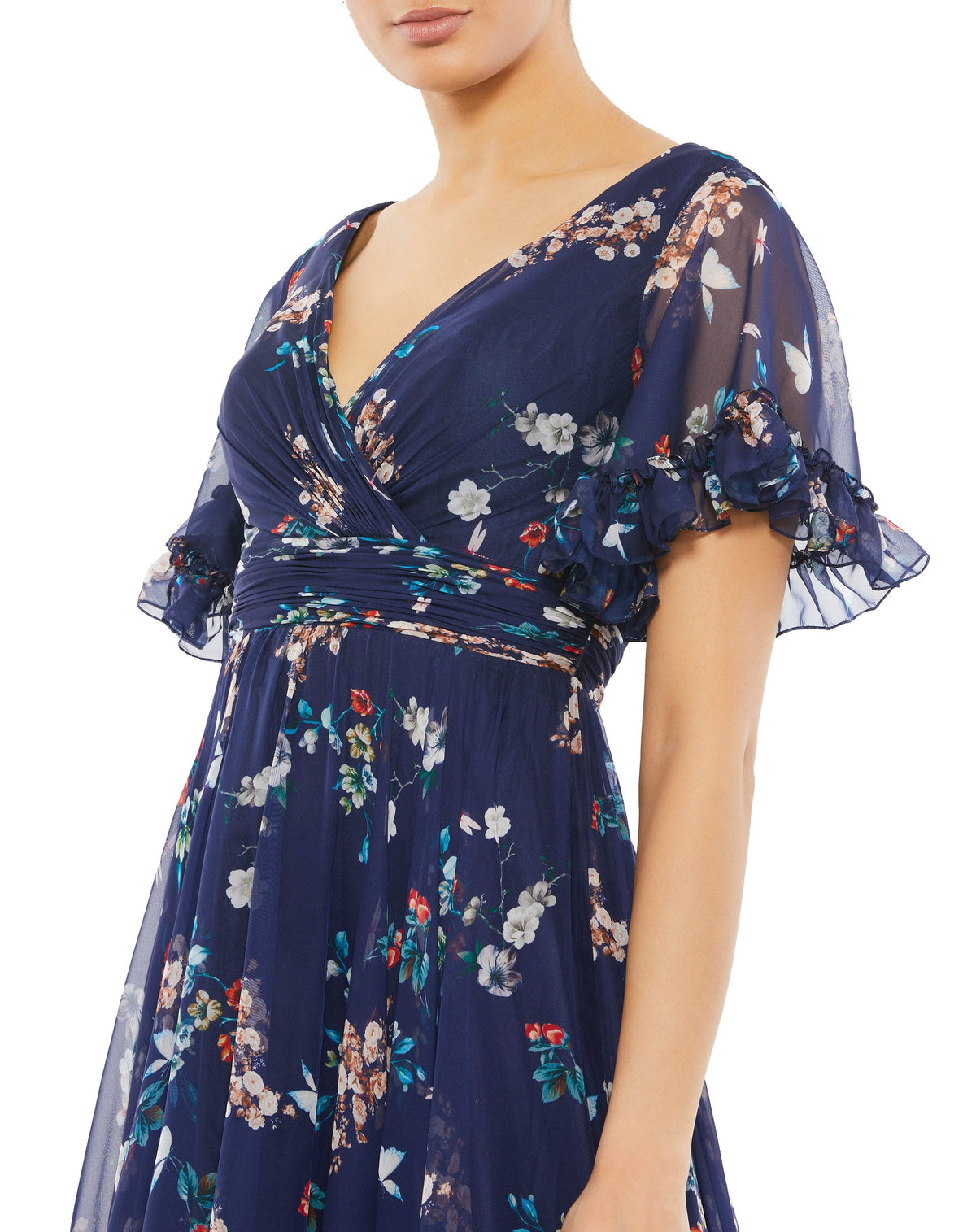 Mac Duggal 70241-NavyMulti-CL