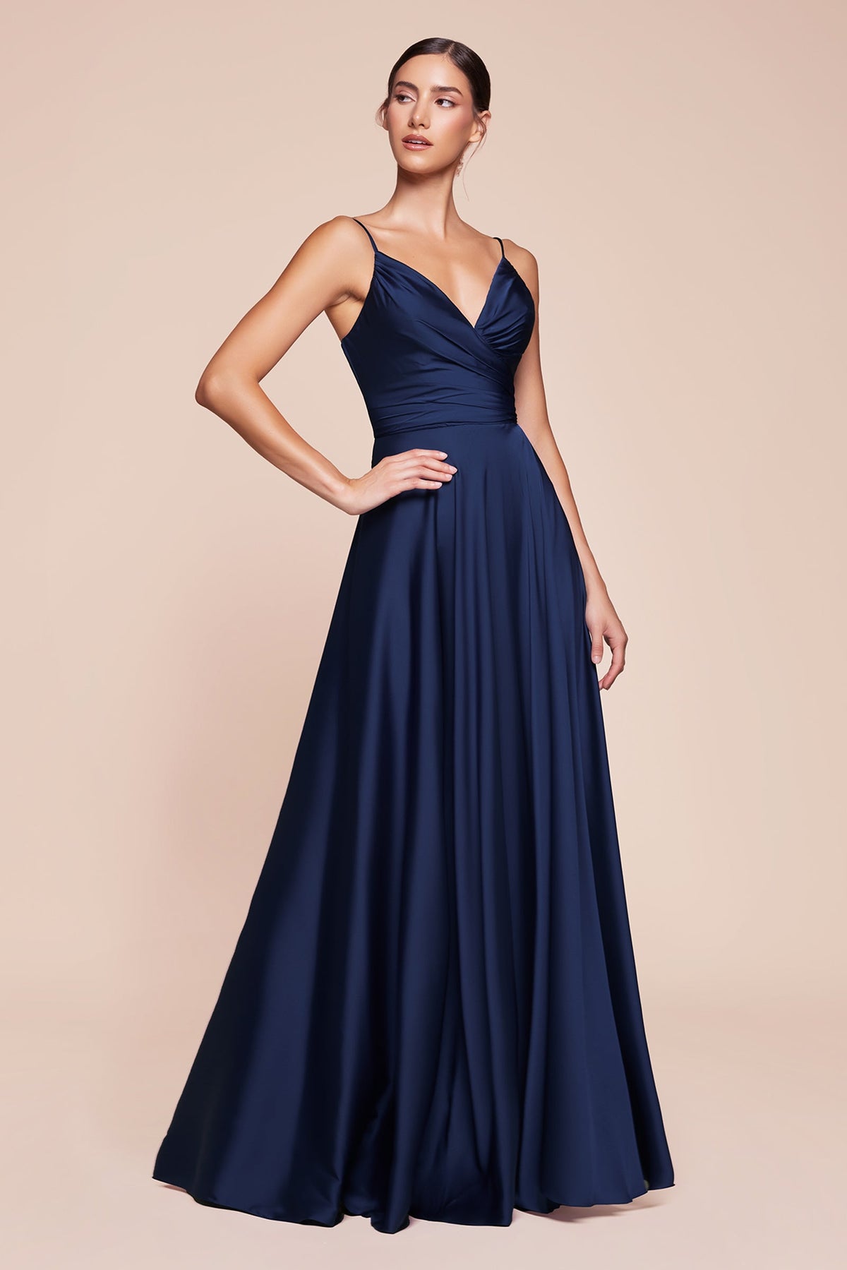 Ladivine by Cinderella Divine 7485_NAVY_FRONT