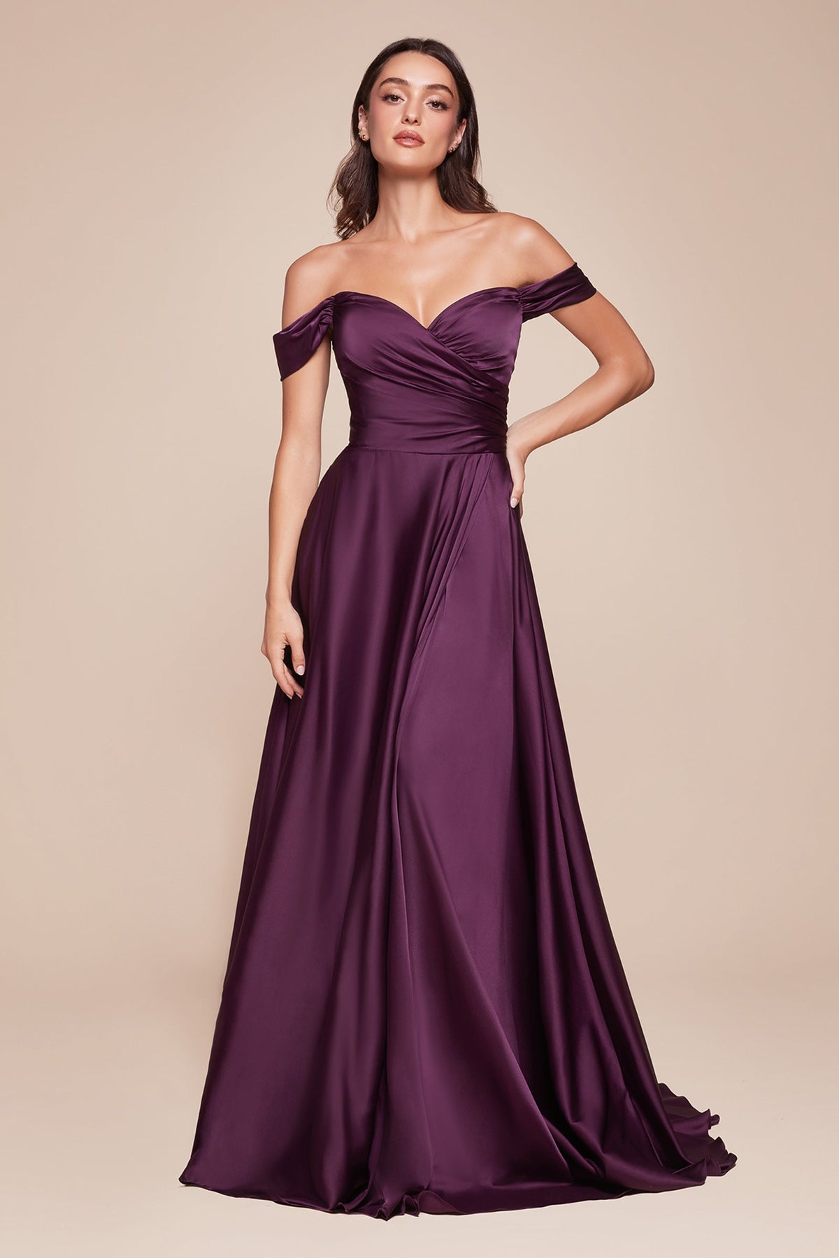 Ladivine by Cinderella Divine 7493_EGGPLANT_FRONT