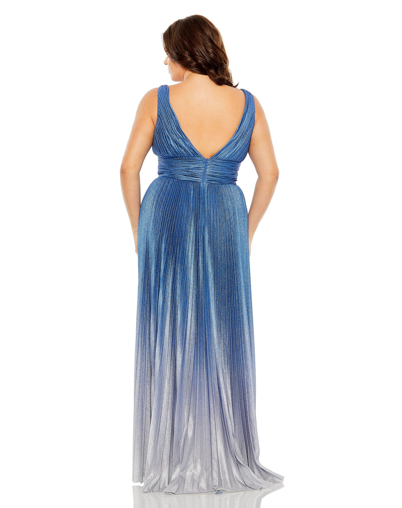 Mac Duggal 77016-SapphireOmbre-BK