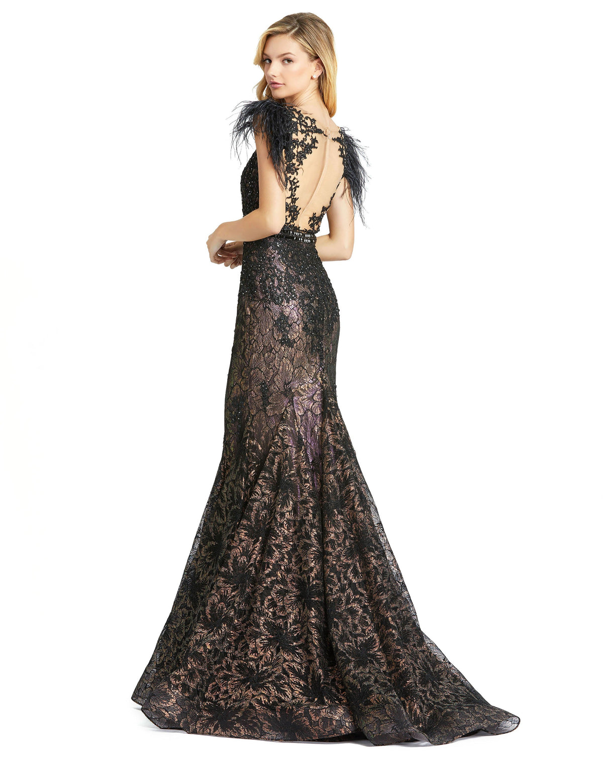 Mac Duggal 79230-Black-BK