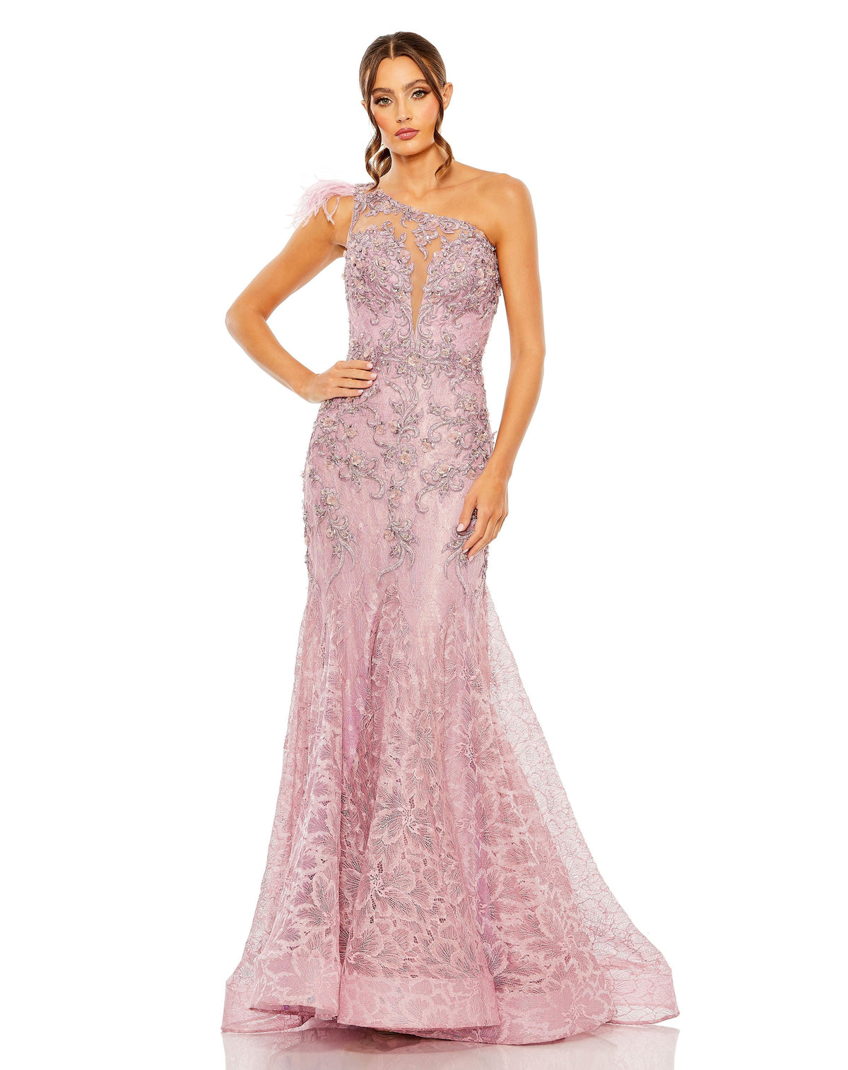 Mac Duggal 79264-Rose-AB