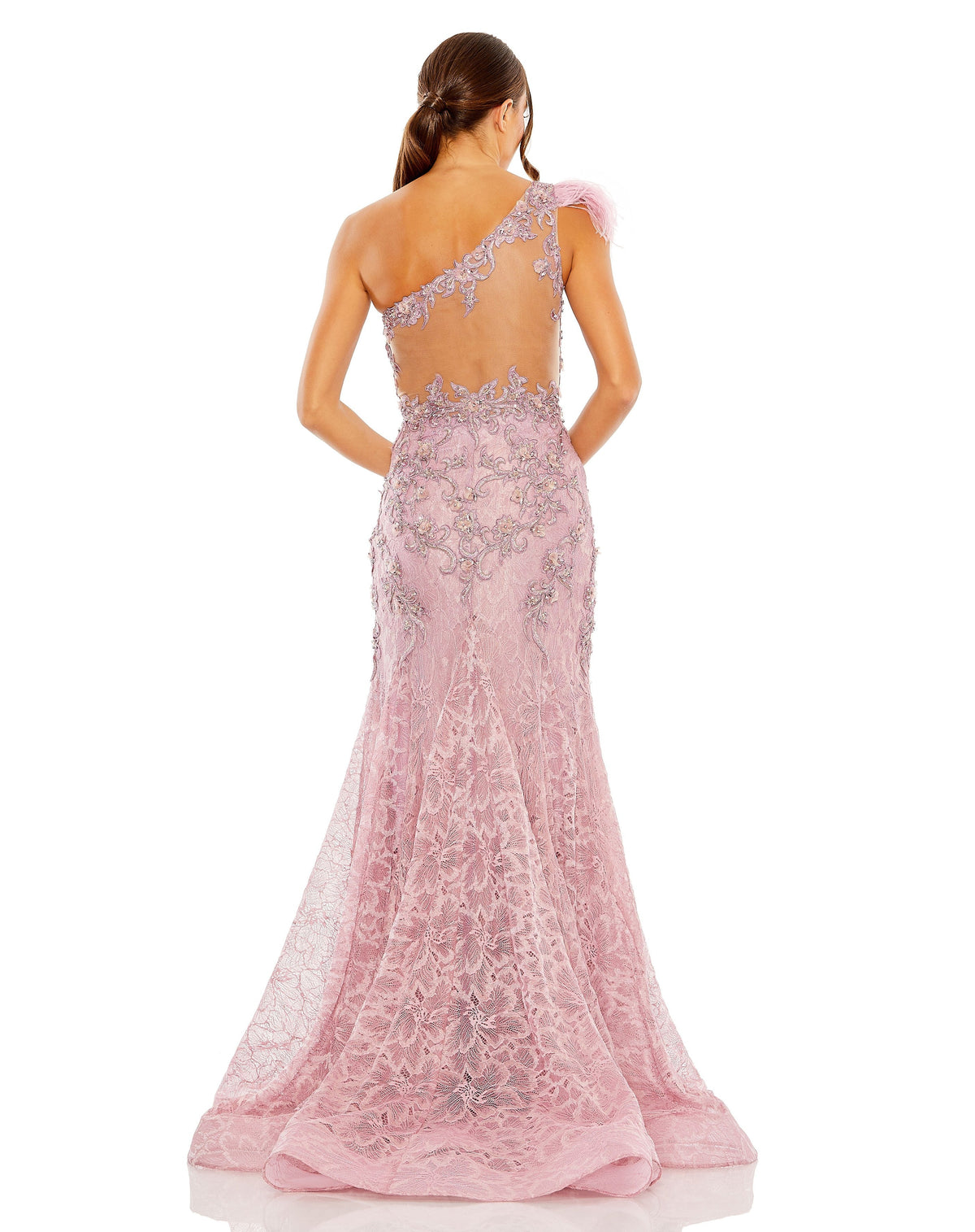 Mac Duggal 79264-Rose-BK