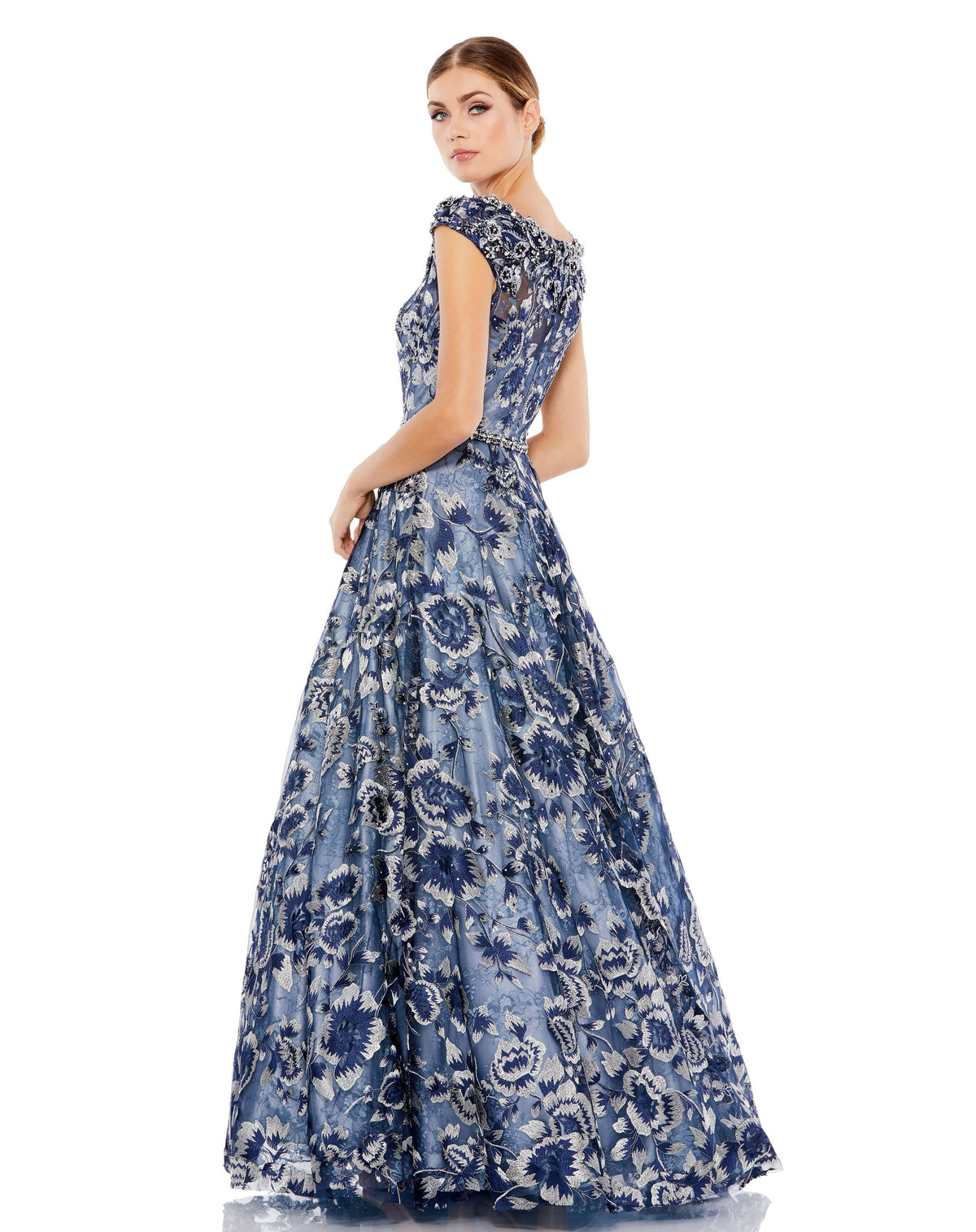 Mac Duggal 79325-Blue-BK