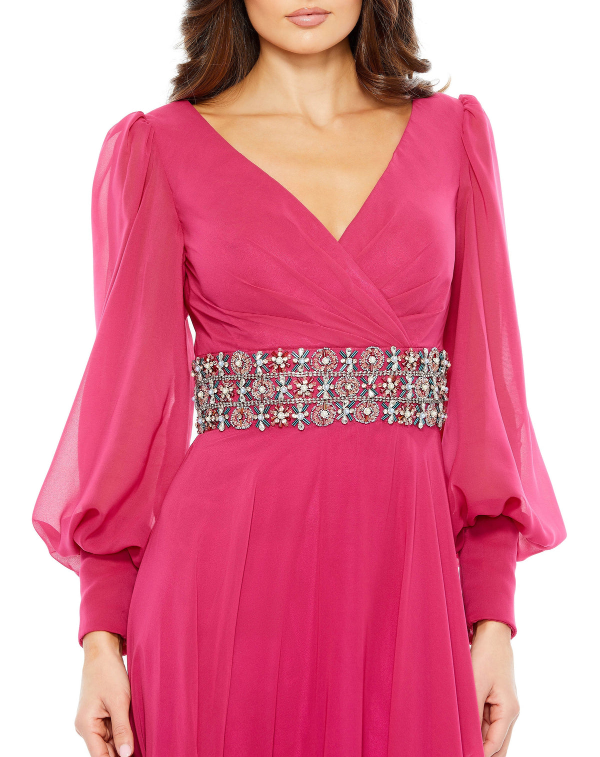 Mac Duggal 79390-Cranberry-CL