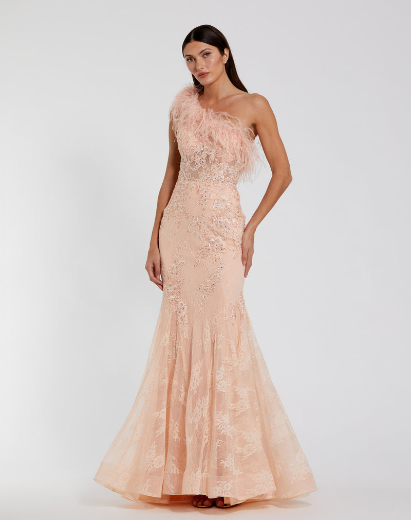 Mac Duggal 79451-Peach-AB