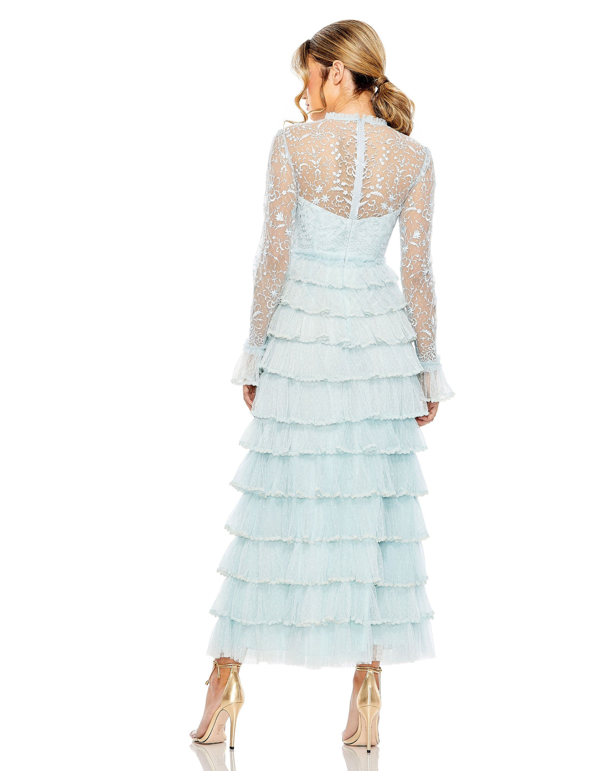 Mac Duggal 8003-Seafoam-BK