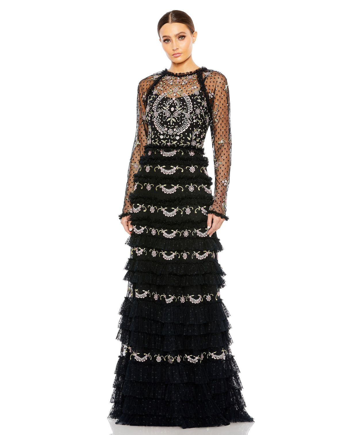 Mac Duggal 8030-BlackMulti-AB