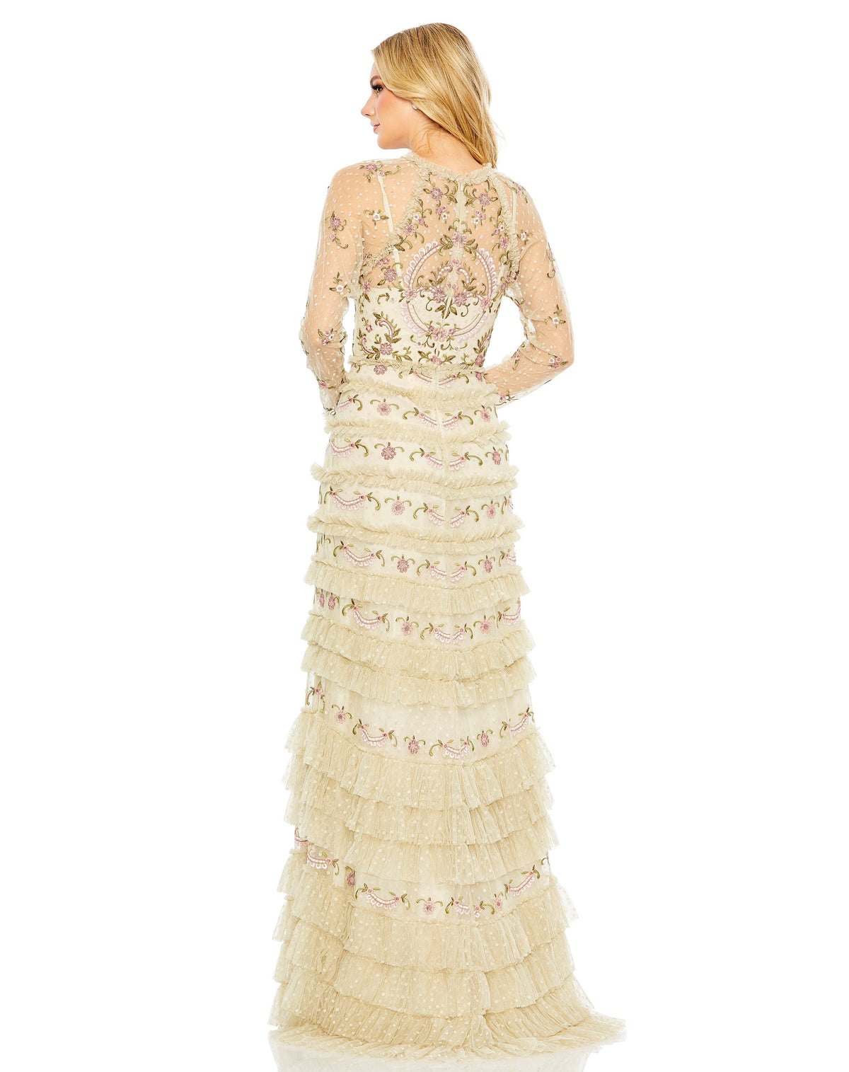 Mac Duggal 8030-TaupeMulti-BK