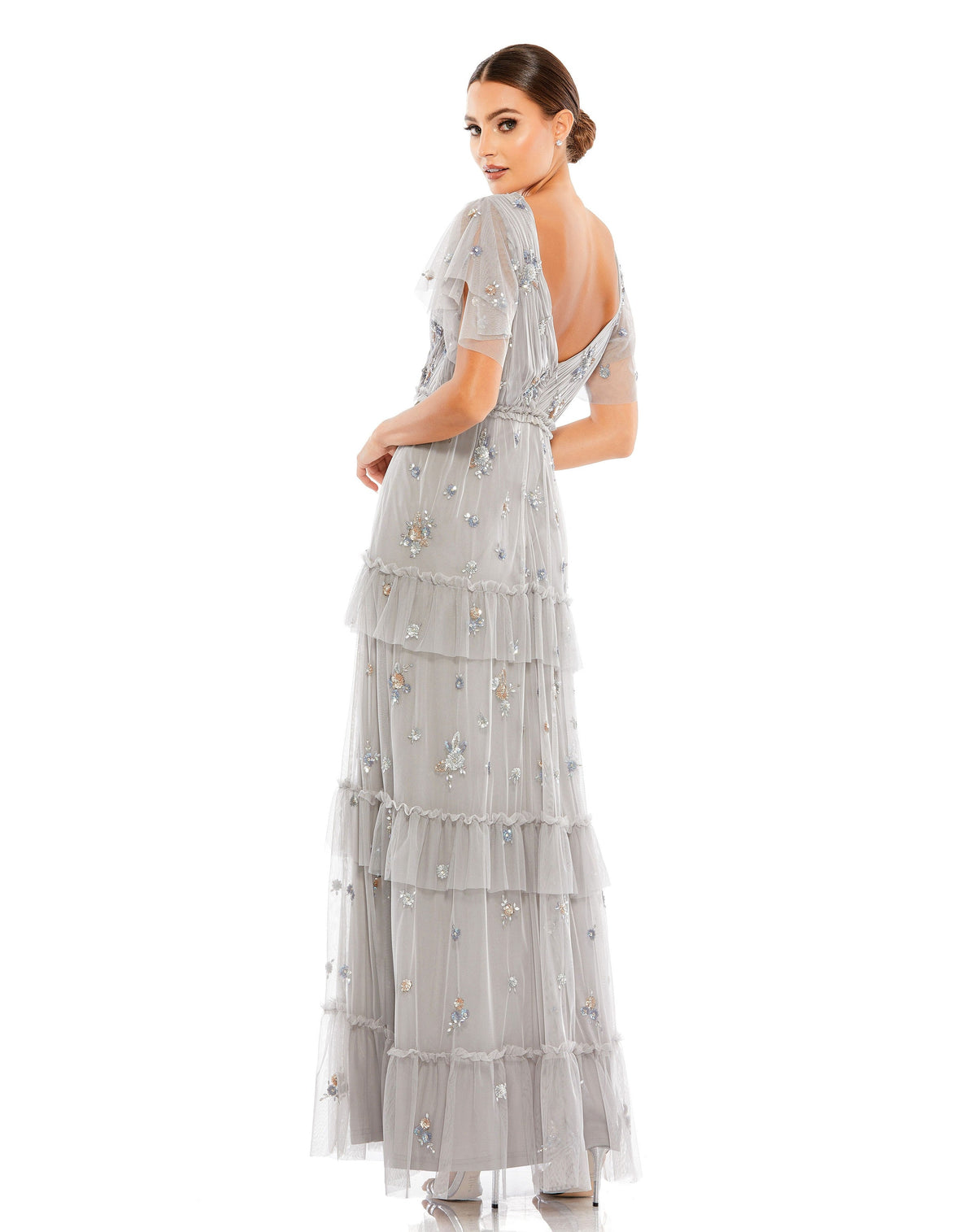 Mac Duggal 9068-Platinum-BK