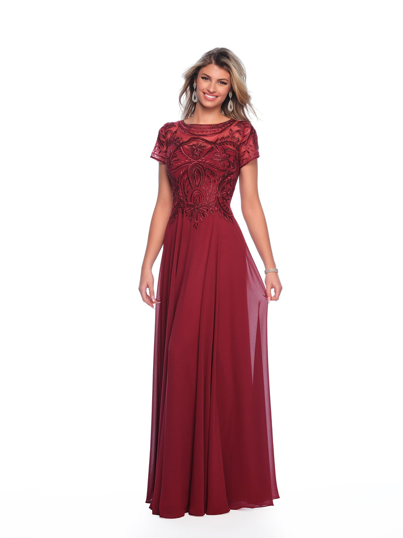 Dave & Johnny 9071_BURGUNDY_FRONT