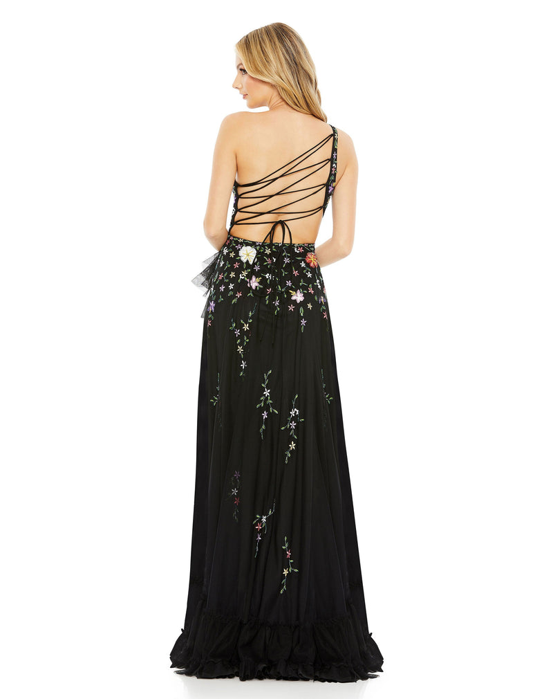 Mac Duggal 9164-BlackMulti-BK