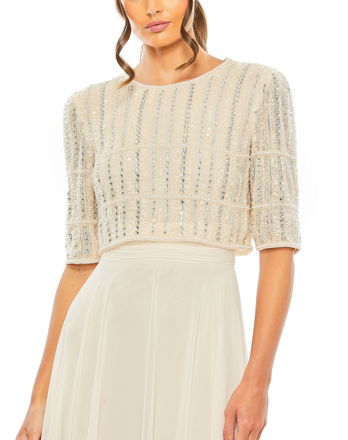 Mac Duggal 9180-Nude-CL