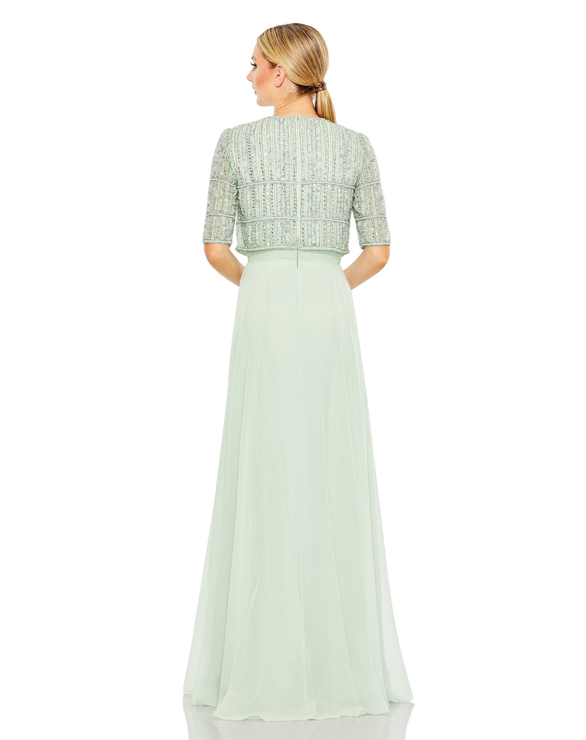 Mac Duggal 9180-Sage-BK