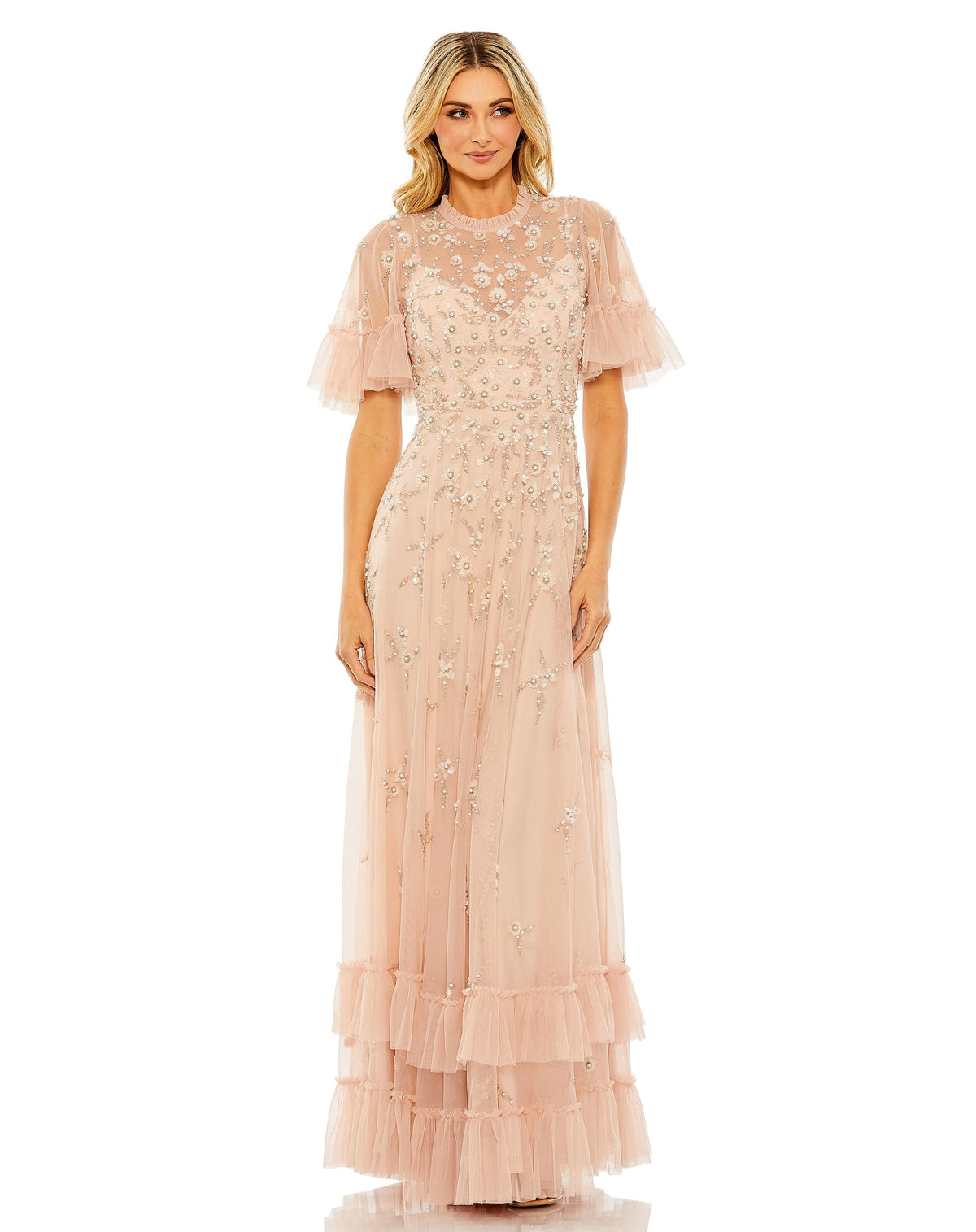 Mac Duggal 9199-Blush-AB