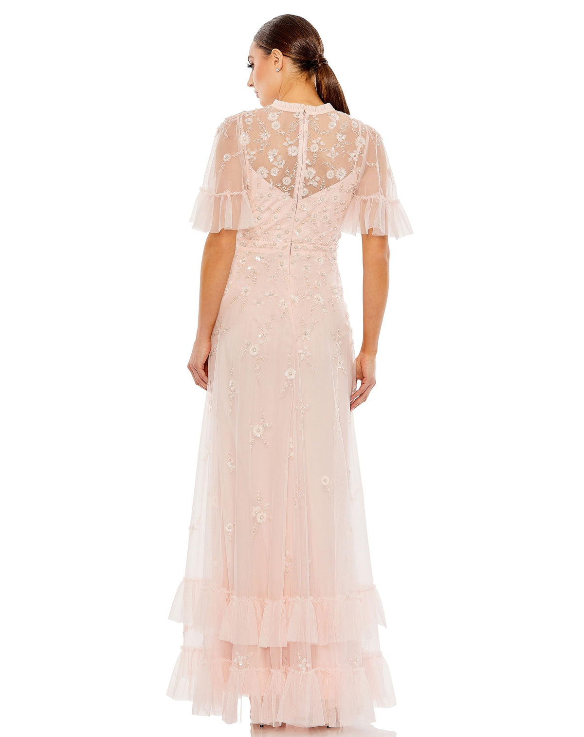 Mac Duggal 9199-Peach-BK
