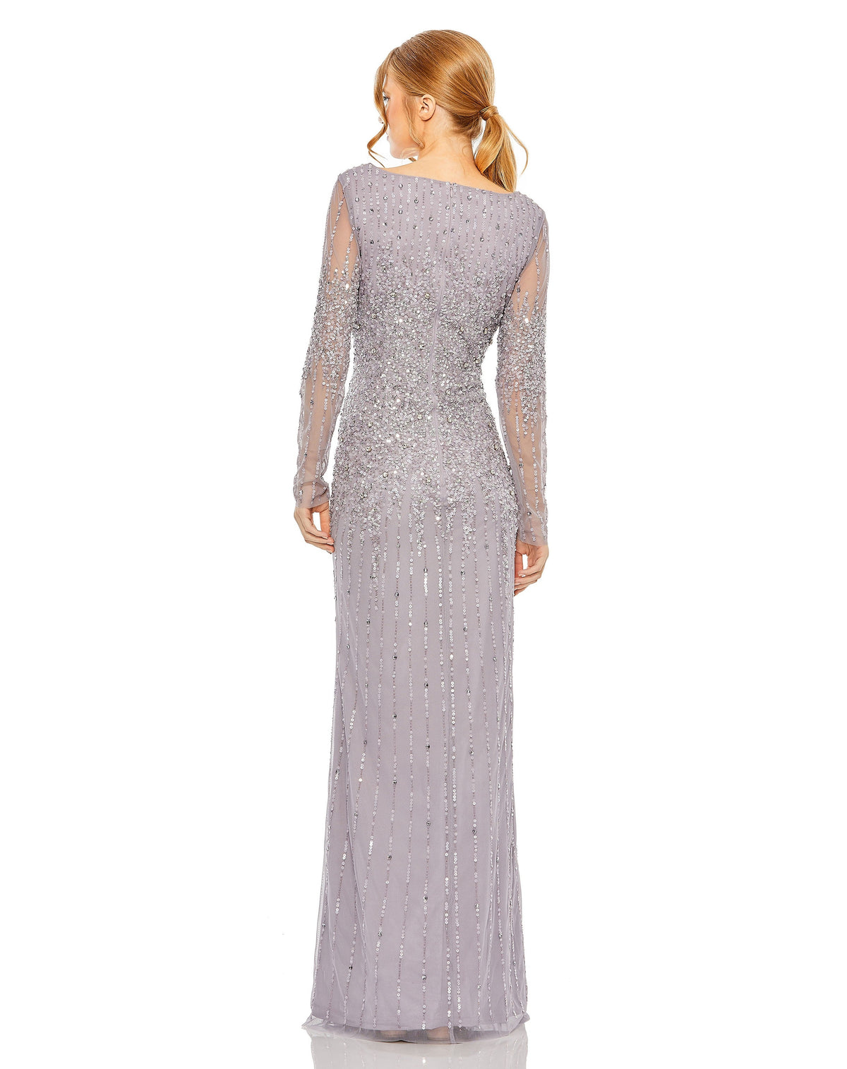 Mac Duggal 9226-VintageLilac-BK