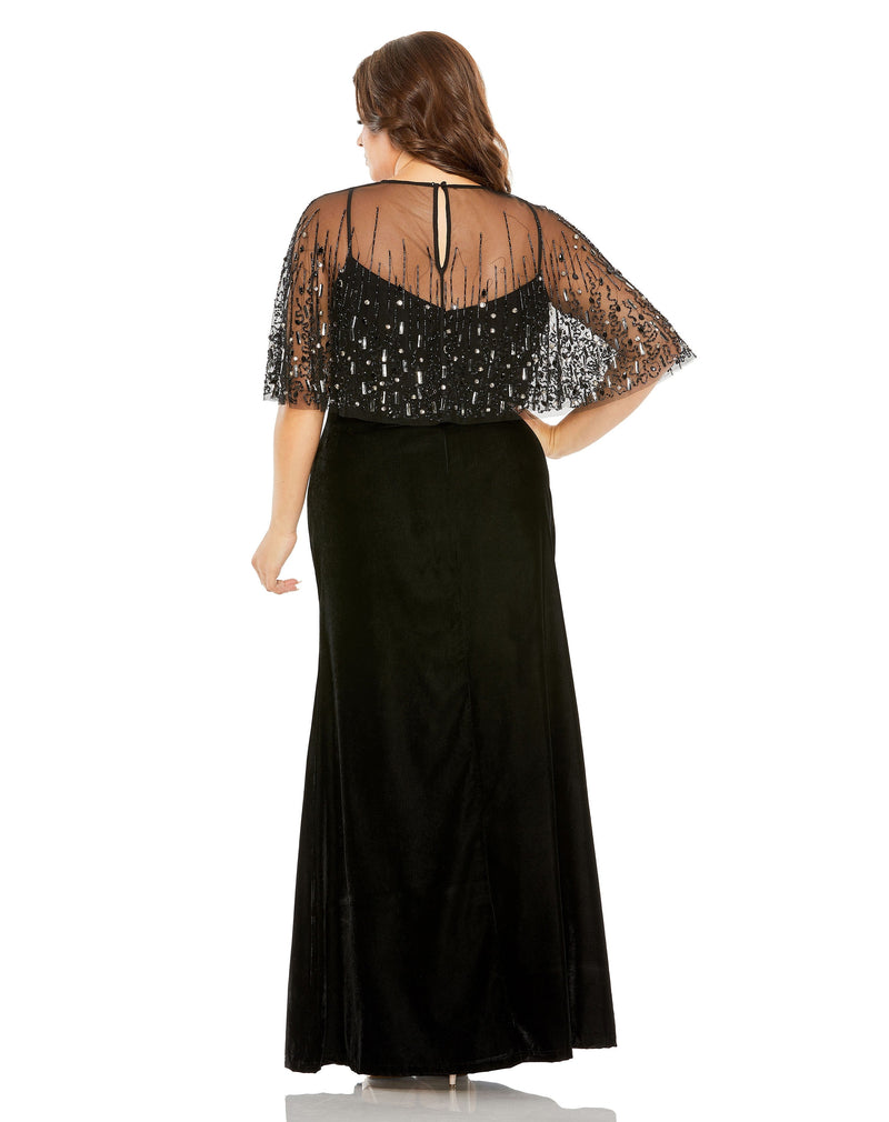 Mac Duggal 9228-Black-BK