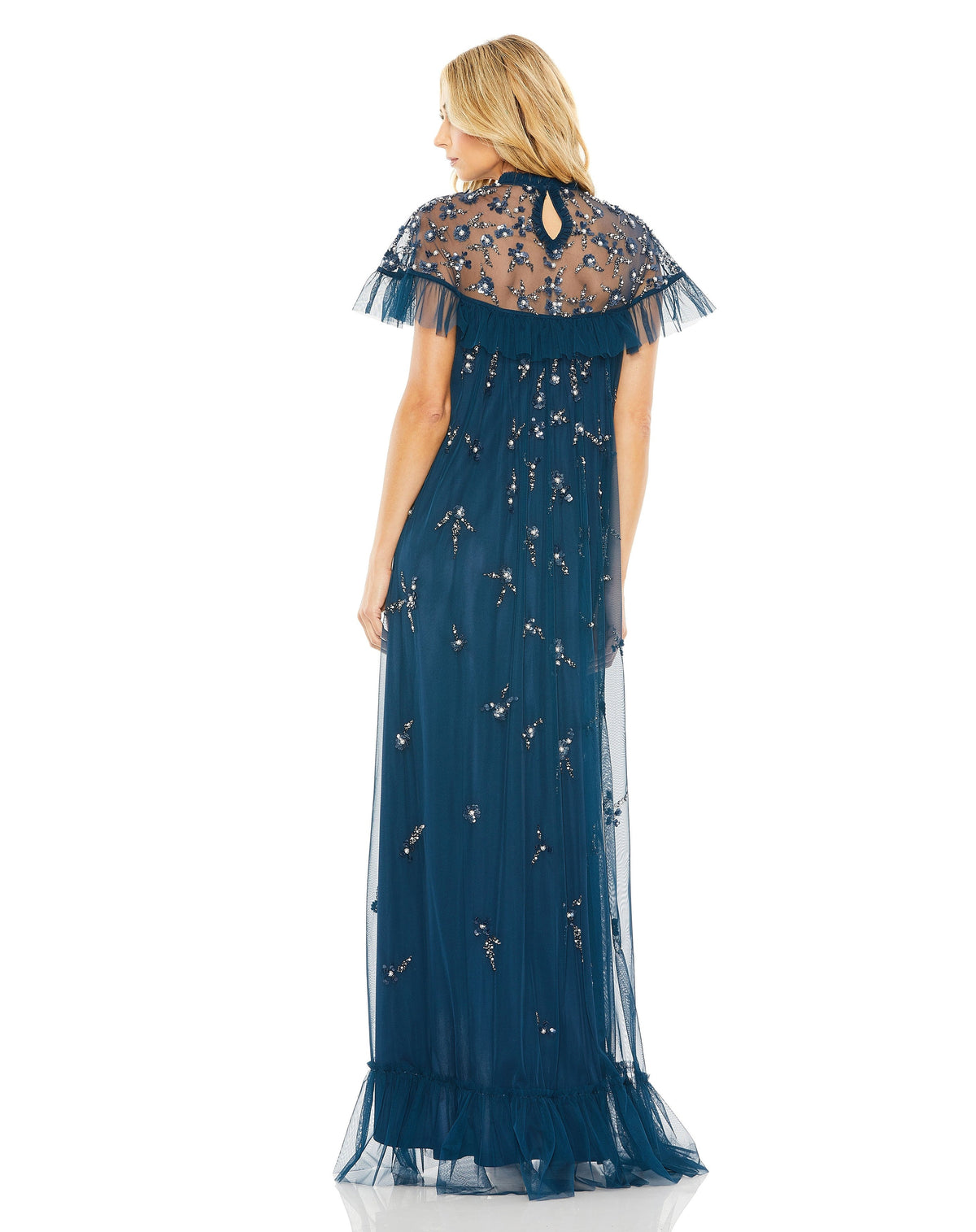 Mac Duggal 9262-OceanBlue-BK