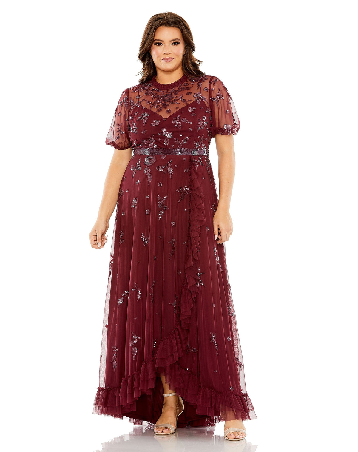 Mac Duggal 9269-Bordeaux-AB