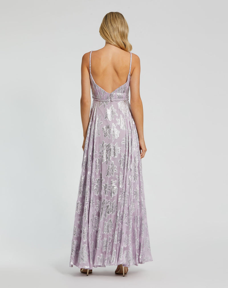 Mac Duggal 9310-LilacMulti-BK