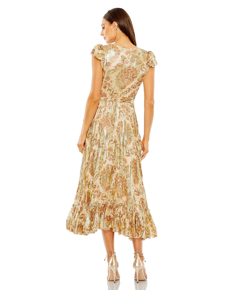 Mac Duggal 9319-CreamMulti-BK