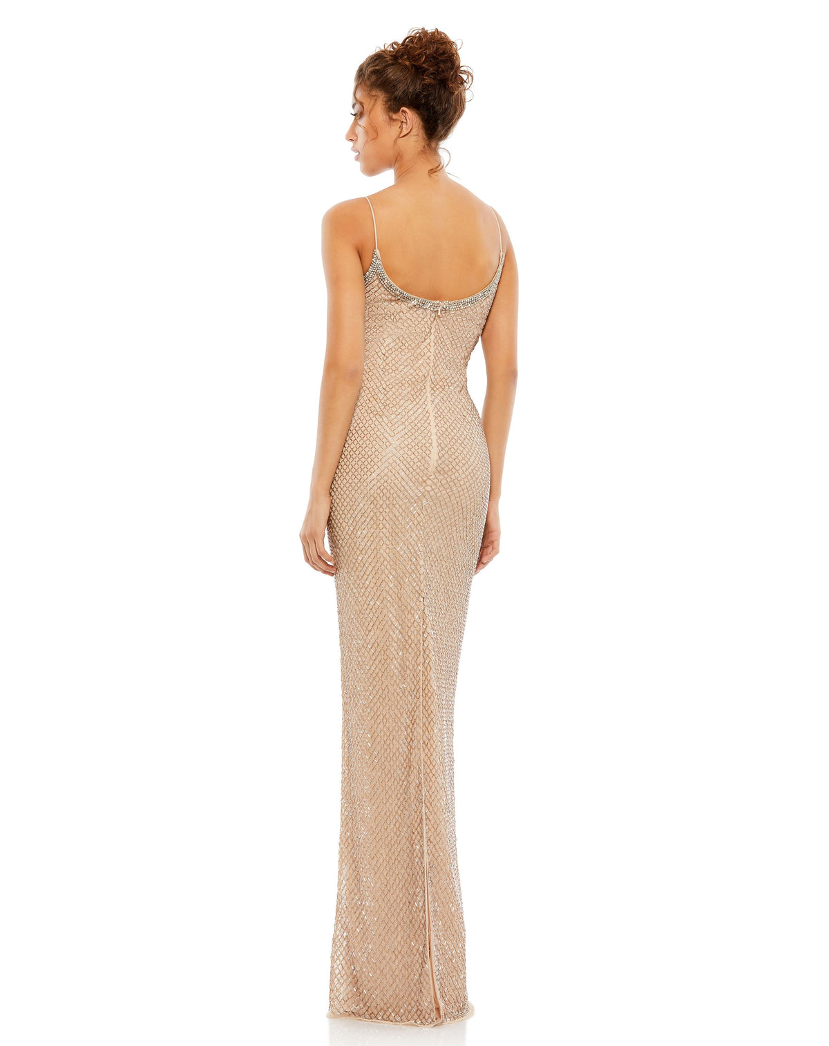 Mac Duggal 93551-Nude-BK