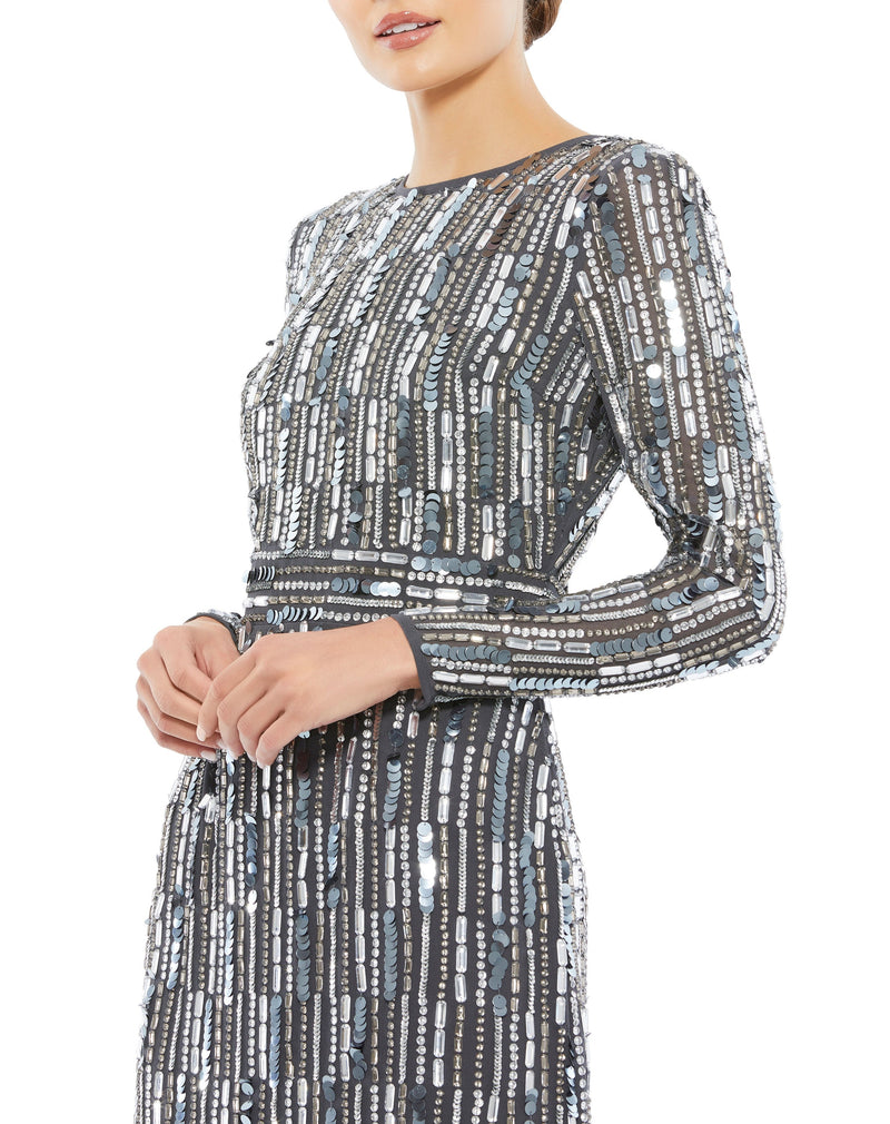 Mac Duggal 93590-Charcoal-CL