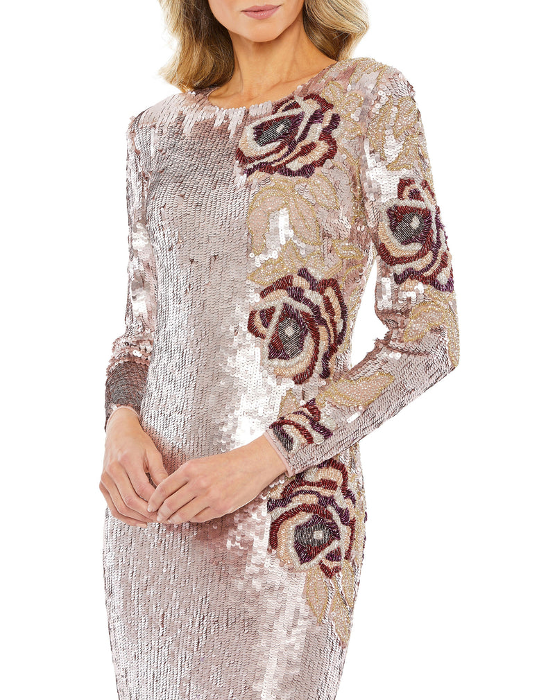 Mac Duggal 93624-VintageRose-CL