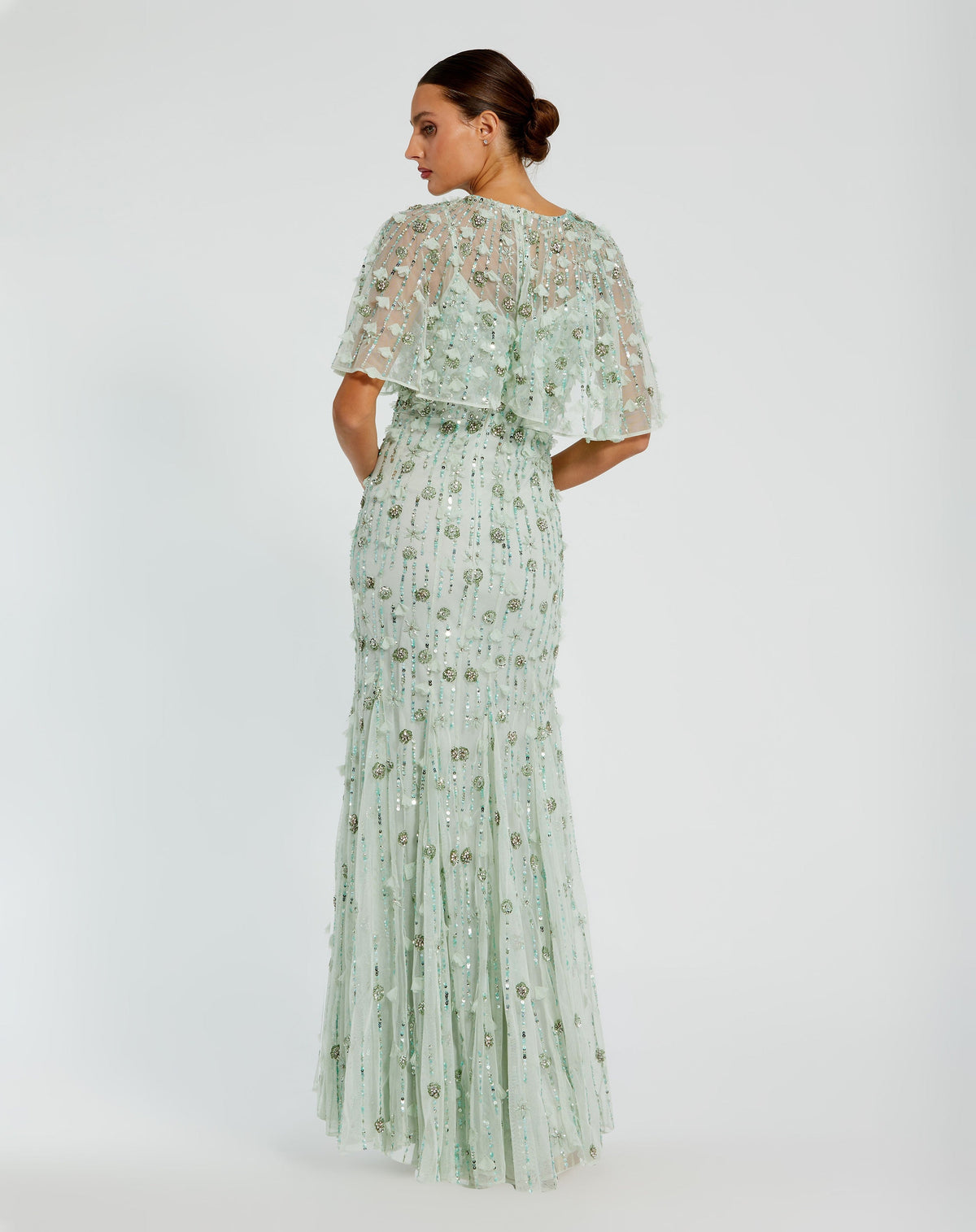 Mac Duggal 93653-Sage-BK